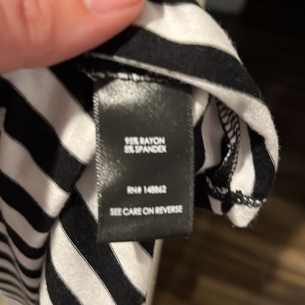 Torrid super soft knit striped dress size 1 (XL) - Picture 3 of 5
